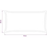  Presvlaka za jastuk 2 kom. HOUTEN Žuta 40 x 70 cm Kord - Žuta 40 x 70 cm 2 | shoptok.hr