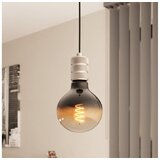 Eglo 43802 - Luster na sajli YORTH 1xE27/40W/230V hrom | Eponuda.com