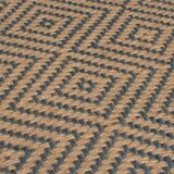 Flair Rugs Moder/v naravni barvi tekač za stopnice iz jute 60x600 cm Diamond – | Shoptok.si
