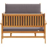  Sjedeća garnitura za vrt 3 pcs Smeđa 120 x 65,5 x 79 cm | Eponuda.com