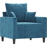  4-dijelni set sofa s jastucima plavi baršunasti | shoptok.hr