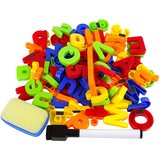  Magnetna ploča na stalku sa raznim dodacima - žuto/plavo/crvena | shoptok.hr