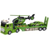  Vojaški set vozila za igro z avtom in helikopterjem - zeleni | Shoptok.si
