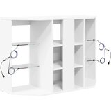  Kotni LED TV ormar Zidne Bijelo 100x40x68cm Konstruirano drvo | shoptok.hr