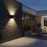 Ideal Lux - LED spoljašnje zidno svetlo ATOM LED/12W/230V IP54 braon | Eponuda.com