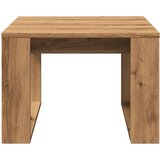 vidaXL Stranska mizica artisan hrast 50x50x35 cm inženirski les | Shoptok.si