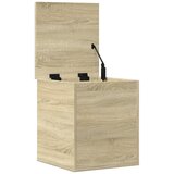  Kutija za pohranu boja hrasta 40x42x46 cm od konstruiranog drva | Eponuda.com