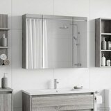  Kupaonski ormar s ogledalom Siva Sonoma 60 x 14,5 x 50 cm | shoptok.hr