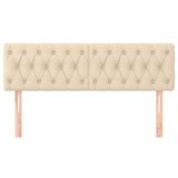  Uzglavlja 2 kom krem 80x7x78/88 cm od tkanine | shoptok.hr