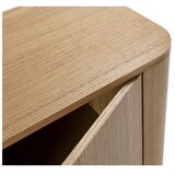 MOME Komoda v hrastovem dekorju v naravni barvi 180x75x40 cm Padoc – | Shoptok.si