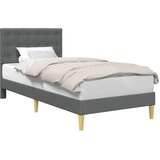  Krevetna konstrukcija Tamnosiva 90 x 190 cm Tkanina | Eponuda.com