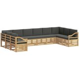  Sekcijska garnitura 10 pcs Bijela i antracit | Eponuda.com