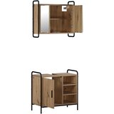  Set ormarića za kupaonicu 2 kom. Hrast artisan | shoptok.hr