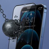 Baseus 2x 0,3 mm kaljeno staklo Anti-blue Light s okvirom iPhone 12 Pro Max | Eponuda.com