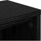 Studio radni stol Crni hrast 130 x 36 x 19,5 cm | shoptok.hr