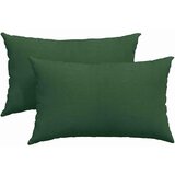 vidaXL Blazine za kavč 2 pcs Temno zelena 50 x 30 cm Žametna tkanina, (5000083583) | Shoptok.si