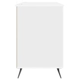  Stol Bijela visokog sjaja 142 5 x 50 x 75 cm Konstruirano drvo - Bijela visokog sjaja | shoptok.hr