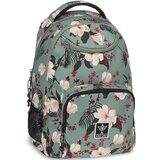 Ars Una Cvjetno-zeleni školski ruksak AU-6 34x45x26cm | shoptok.hr