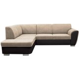 MID.YOU KOTNA SEDEŽNA GARNITURA, velur temno rjava, bež | Shoptok.si
