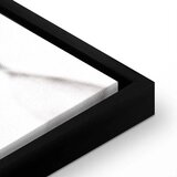  Slika - Transparent Clover (1 Part) Vertical 80x120 U crnom drvenom okviru | shoptok.hr