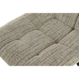 CARRYHOME STOL, kovina, tekstil siva | Shoptok.si