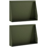  Zid za zadržavanje 2 kom. 60 x 12 x 30 cm Čelik | shoptok.hr