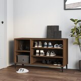 The Living Store Omarica za čevlje rjav hrast 102x36x60 cm inženirski les - Omarica Za Čevlje, (21434923) Cene
