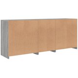  Komoda s LED svjetlima boja sivog hrasta 162 x 37 x 67 cm | shoptok.hr