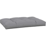  Blazina za kavč iz palet 120x80x12 cm sivo blago, (20623205) | Shoptok.si