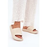 Boto Women's Lightweight Foam Slippers On Thick Sole Beige Querceria | Shoptok.si