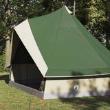 Tipi šator s krovom s pohranom Zelena 400 x 346 x 250 cm taft | Eponuda.com