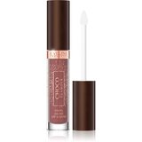 Eveline Cosmetics Choco Glamour hidratantni ruž za usne s visokim sjajem nijansa 02 deep Cherry Chocolate 4,5 ml | shoptok.hr