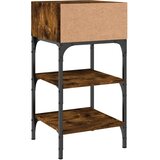  Noćni ormarići 2 kom boja hrasta 35x34,5x70cm konstruirano drvo | shoptok.hr
