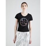 Guess Majica ružičasta / crna / srebro | shoptok.hr