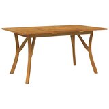 The Living Store Vrtna miza 150x90x75 cm trden akacijev les - Vrtna Miza, (21459464) | Shoptok.si