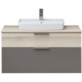 Pelipal Siva/v naravni barvi stenska omarica brez umivalnika v borovem dekorju 53x101 cm Quickset 394 – | Shoptok.si
