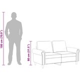  Dvosjed tamnozeleni 120 cm baršunasti | shoptok.hr