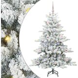 vidaXL Umjetno božićno drvce s nogom with LEDs s stalakom 150cm PVC | shoptok.hr