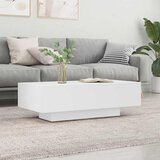  Stolić za kavu bijeli 100 x 49,5 x 31 cm od konstruiranog drva | shoptok.hr