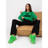 RUE PARIS Sweatshirt-RV-BL-8076.13-green | Shoptok.si