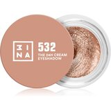 3INA The 24H Cream Eyeshadow kremasto senčilo za oči odtenek 532 Bronze 3 ml Cene