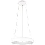  Bijela LED viseća svjetiljka s mogućnosti zatamnjivanja s metalnim sjenilom ø 46 cm Cardona – | shoptok.hr