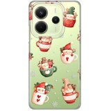  Torbica Silikonska Print za Xiaomi Redmi Note 14 4G (SRB) Ho Ho Ho | Eponuda.com