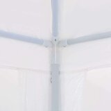 vidaXL Šotor za zabave 3x9 m PE bele barve | Shoptok.si