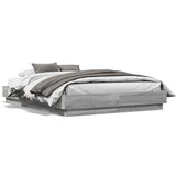 Furnova Posteljni okvir siva sonoma 120x190 cm inženirski les, (21934660) | Shoptok.si