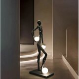  Immax 08805XL - Podna lampa SILUETTE 3xE27/60W/230V 185 cm Aura | Eponuda.com