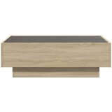  Stolić za kavu LED boja hrasta 90x50x30 cm konstruirano drvo | shoptok.hr