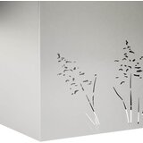  Vrtna saksija Srebrna 80 x 20 x 49 cm Nehrđajući čelik | shoptok.hr