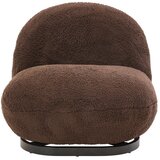P & B FOTELJ, rjava tekstil | Shoptok.si