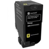 Lexmark toner 74C2SY0 (rumena), original Cene